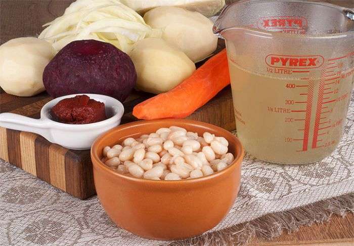 Какие продукты нужны для борща?