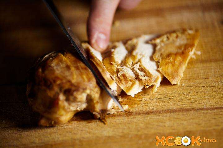 как нарезать куриную грудку
