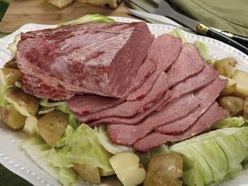 мясо с гарниром