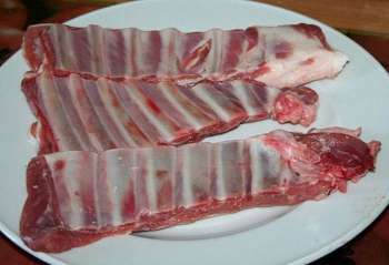 вот так выглядят бараньи ребрышки ребрышки