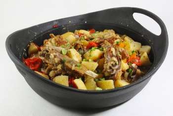 ребра барана в таджине таджин