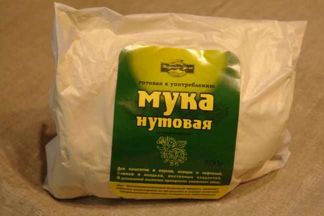 пакет с нутовой мукой