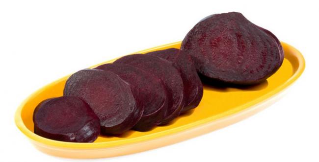 кусочки свеклы в судочке