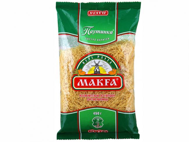 упаковка вермишели