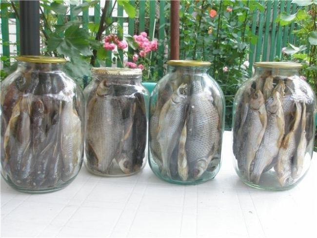 вобла в банках