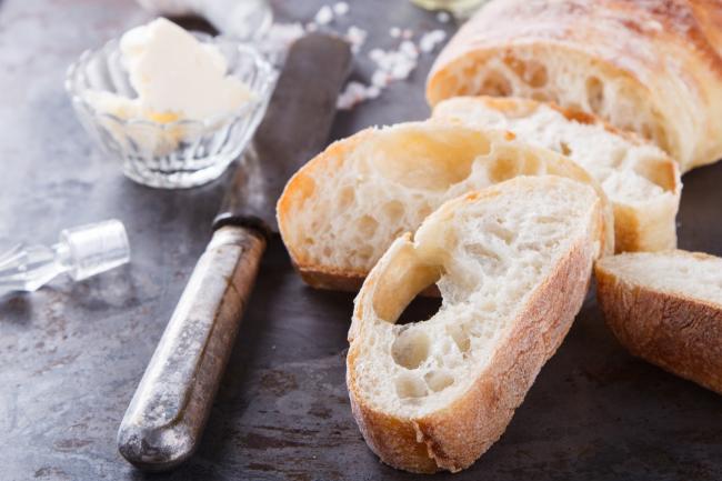 чиабатта с маслом