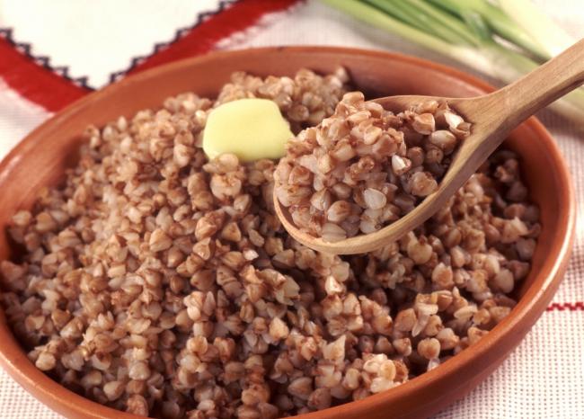 гречневая каша с маслом