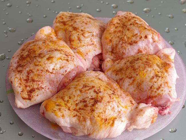 маринованные куриные бедра