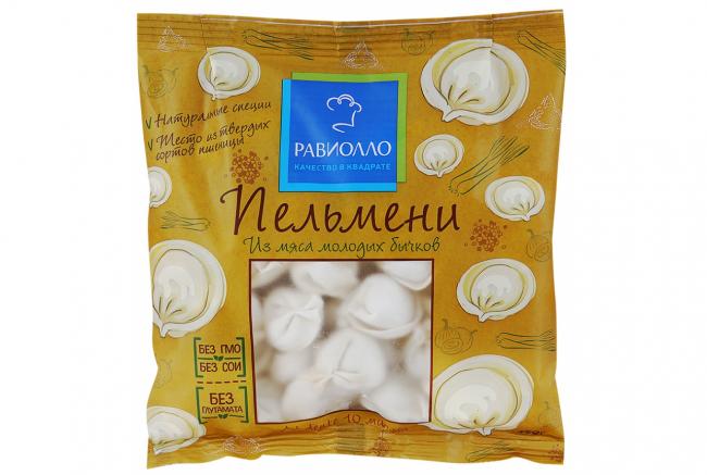 упаковка пельменей