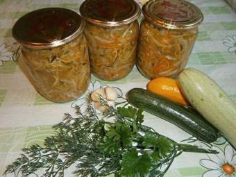 Как приготовить кабачки по-корейски на зиму?