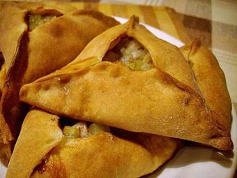 эчпочмак с мясом и картошкой