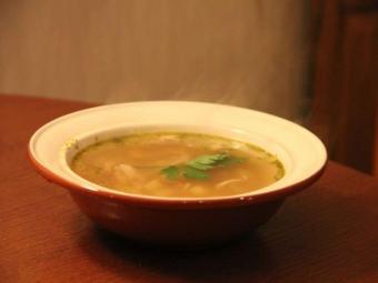 суп с гречкой и курицей