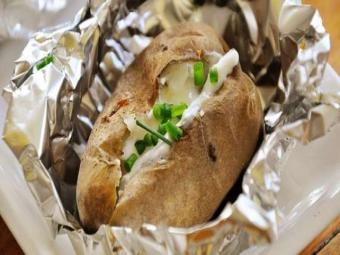 запеченный картофель