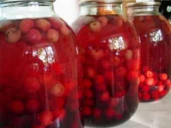 компот из черешни на зиму