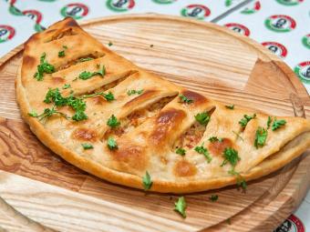 кальцоне с ветчиной