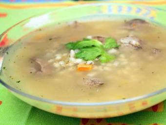 суп из куриной печени