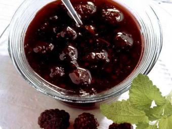 варенье из ежевики с яблоками