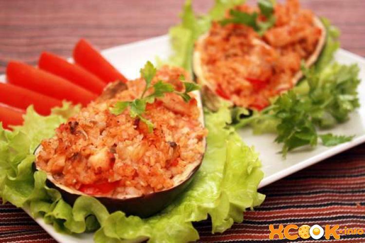 фаршированные баклажаны вкусные