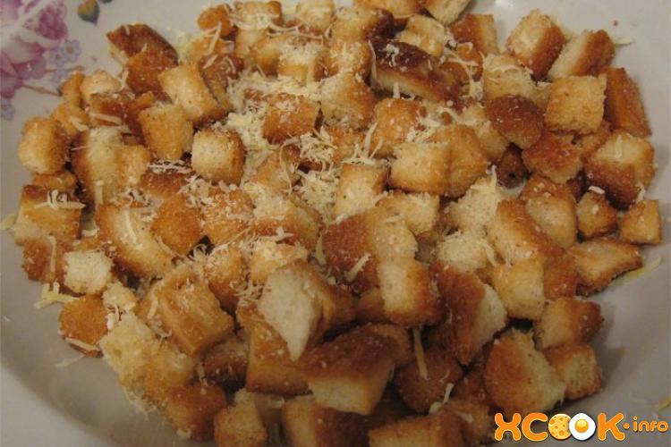 сухарики с сыром