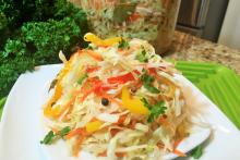 маринованная капуста со специями
