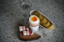вареное яйцо и другие закуски