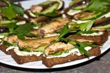 закуски с консервированной рыбой