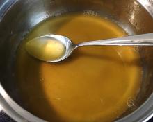процесс готовки сиропа