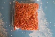 упаковка с сушеной морковью