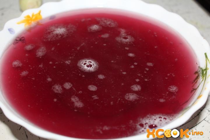 компот с желатином